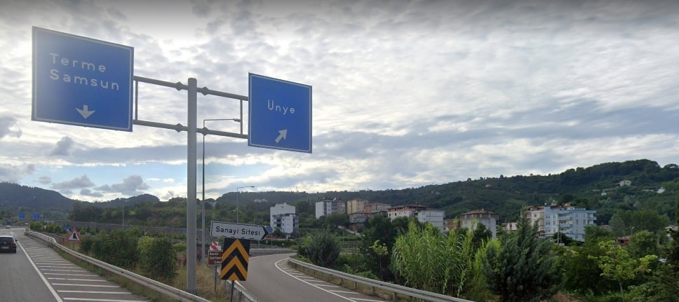 Ünye-Terme-Samsun 